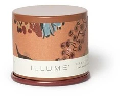 ILLUME Terra Tabac Demi Vanity Tin Duftlys, ruda,