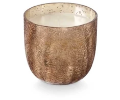 Usorteret ILLUME „Woodfire Crackle Glass“ kvapioji žvakė, ruda,