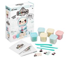 Usorteret Just Dough Bear Character Pack Soft Elegance, 57g x6
