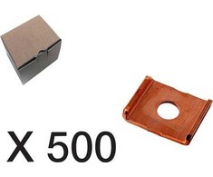 CUBIC Kontaktinis elementas, S2000, 500 vienetų pakuotė.