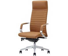 Furniture Trade Biuro kėdė ELC Excellence odinė ruda