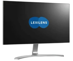 Monitorius Usorteret „Lexilens“ ekranas