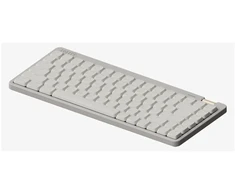 Usorteret Lofree FLOW Lite 84 belaidė klaviatūra 75% Linear Kailh Specter, Marmurinė pilka