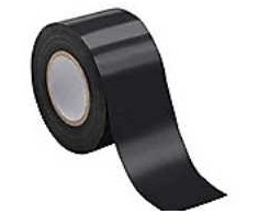 NMC izoliacinė juosta PVC - 38 mm x 25 m, rūšiuota