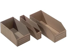 Usorteret Konteinerinė dėžutė, 11 x 5 x 30 cm, pakuotė po 50 vnt.