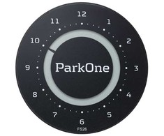 Need It „ParkOne 2“ – juodas elektroninis parkavimo diskas