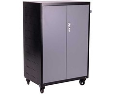 Furniture Trade Kompiuterių vežimėlis su 2x10 skyriais, įskaitant elektrinį įkrovimą