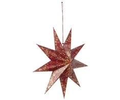 PIP Studio Kalėdinė žvaigždė raudona 60 cm