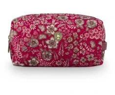 PIP Studio Coco Cosm Bag M Quilt Raudona