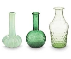 PIP Studio S/3 vazos, stiklinės, žalios