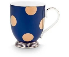 PIP Studio rinkinys/2 puodeliai L, DotDelight Navy