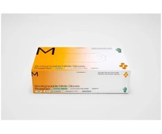 Usorteret Pirštinės, Prosenso Biodegradable Nitrile Gloves, M, pakuotė po 200 vnt.