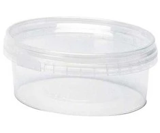 Usorteret Plastikinis kibiras + dangtelis PP Ø118x87mm 565ml 264 vnt./indelis