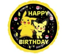 Riethmuller Europe Pokemon folieballon Happy Birthday