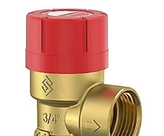 Flamco FLAMCO Sikkerhedsventil 3/4" 2,5 bar med muffe. tåler medier med op til 50% glykol.