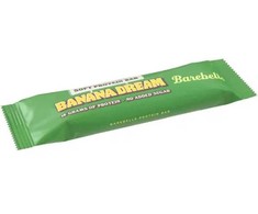 Baltymų batonėlis Barebells Soft Banana Dream 55g - su 12 gabalėlių.