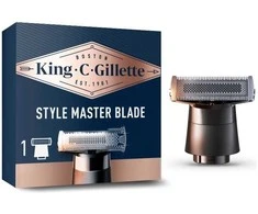 King C Gillette Skustuvo peiliukas „Razor Blade Styler Master XT10“ juodas