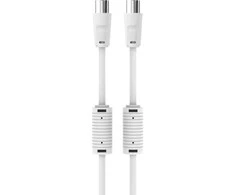 „Sinox“ antenos kabelis. Patvirtintas „YouSee“ ir „Stofa“. 10 m. Baltas.