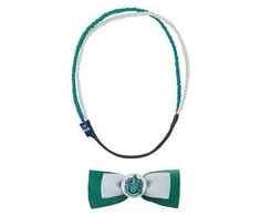 Usorteret Slytherin plaukų segtukas ir gumytė