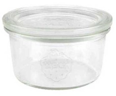 Uogienės stiklainis Weck su dangteliu (740) 290 ml Ø10x5,5 cm 6 vnt./pak.