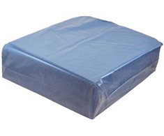 Abena Dental napkin Finess 1-ply 37x38cm mėlynas paper