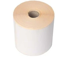 Termo etiketė, Termo etiketė, Stačiakampė išorinė apvija, 105,00 x 220,00 mm kitas sintetinis popierius