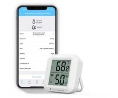 Usorteret Thirdreality Zigbee belaidis temperatūros ir drėgmės sensorius su LCD
