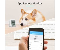 Usorteret Thirdreality Zigbee belaidis temperatūros ir drėgmės sensorius su LCD