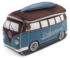 Vw Collect Kosmetikos krepšys / tualetinis krepšys, mėlynas/rudas