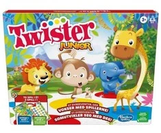 „Hasbro Gaming“ – „Twister Junior“ 2 žaidimai viename (F7478)
