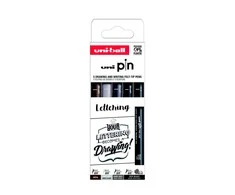 Uni-Ball - Pin Set 5pcs - Lettering (401245)