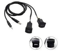 Connects2 USB/aux adapteris, skirtas Polo 6c 2015