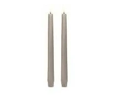Multi LED stakelight Uyuni Ø2.3xH25.2cm without remote sandstone, 2 pcs/pack