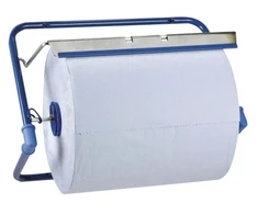 Usorteret Sieninis laikiklis popieriaus ritiniui mėlynas didžiausias ritinio plotis 38 cm Sieninis laikiklis popieriaus ritiniui mėlynas didžiausias ritinio plotis 38 cm
