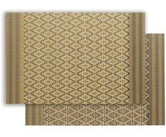 VIVARAISE KADRA PLACEMAT Bla/Gold 33X45