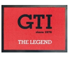 Vw Collect VW GTI durelių kilimėlis, „Legendinis“, raudonas