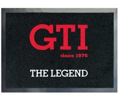 Vw Collect VW GTI durelių kilimėlis „The Legend“, juodas
