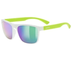 UVEX EYEWEAR ROOKIE Baltas-LIME M./MIR.Žalias (S5330775616) - Uni