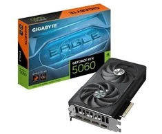 Vaizdo plokštė „Gigabyte GeForce RTX 5060 EAGLE OC 8G“ | NVIDIA | 8 GB | „GeForce RTX 5060“ | GDDR7 | HDMI jungčių kiekis: 1 | PCI-E 5.0