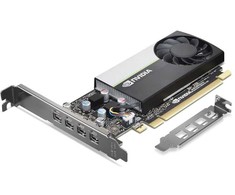 „LENOVO NVIDIA T1000E“ 8 GB „mini-DPx4 GDDR6“ vaizdo plokštė