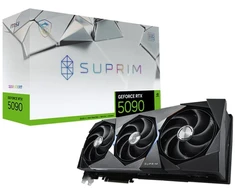 Vaizdo plokštė MSI SUPRIM GEFORCE RTX 5090 32G SOC, GeForce RTX 5090, 32 GB, GDDR7, 512 bit, 7680 x 4320 pikselių, PCI Express x16 5.0