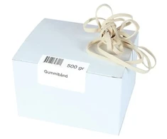 Valiklis Staples Gumki 120 x 5 mm balta opakowanie 500g
