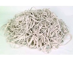 Valiklis Siam Guminė juosta 180x10.0mm balta (1000g)