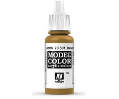 Vallejo Farba Nr174 Brass Mettalic 17ml (70801)