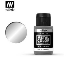 Vallejo Vallejo: 77.724 - Metalo spalva - Sidabras (32 ml)