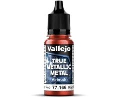 Wittmax Vallejo Vallejo: 77.166 - True Metallic Metal - Airbrush - Ruby Raudona (18 ml)