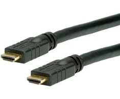 Value 14993452, 15 m, HDMI A tipo (standartinis), HDMI A tipo (standartinis), 3840 x 2160 pikselių, 3D, juoda