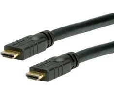 VALUE 14993453, 20 m, HDMI Type A (Standard), HDMI Type A (Standard), 3840 x 2160 pikselių, 3D, Juodas