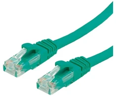 VALUE 1m UTP Cat.6a, 1 m, Cat6a, U/UTP (UTP), RJ-45, RJ-45, Žalias