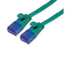 VALUE 21.99.2041, 1 m, Cat6a, U/UTP (UTP), RJ-45, RJ-45, Žalias